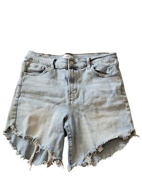 Blakeley Light Wash Distressed Denim Cutoff Shorts Size Large High Rise
